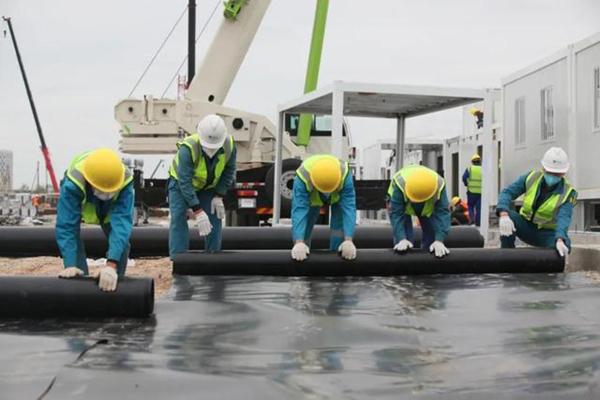 方艙醫(yī)院為什么鋪設(shè)土工膜？  第2張